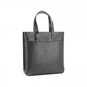 万宝龙/Montblanc 全新万宝龙匠心系列竖款托特包 石墨色 128554 - U0128554