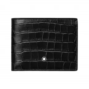 万宝龙/Montblanc 大班精选系列鳄鱼纹6卡位钱夹 130006 - U0130006