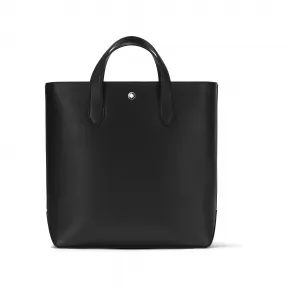 万宝龙/Montblanc MB130278-全新万宝龙匠心系列竖款托特包 经典黑