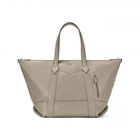 万宝龙/Montblanc MB131232-全新万宝龙软皮系列旅行袋 大地灰