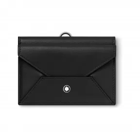 万宝龙/Montblanc MB131255-全新万宝龙软皮系列4卡位卡片夹 经典黑