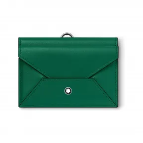 万宝龙/Montblanc MB131257-全新万宝龙软皮系列4卡位卡片夹 英伦绿