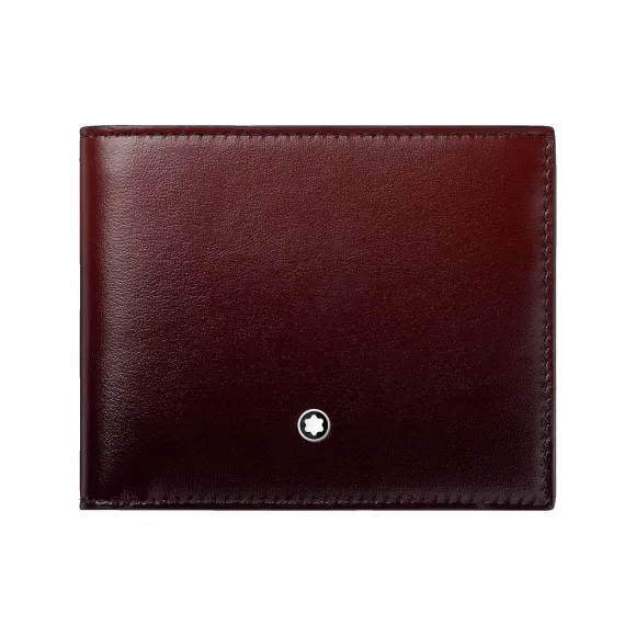 万宝龙/Montblanc MB131681-大班系列墨韵6卡位钱夹 勃艮第红