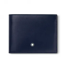 万宝龙/Montblanc MB131692-全新万宝龙大班系列6卡位钱夹 墨水蓝