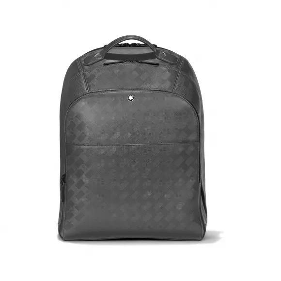 万宝龙/Montblanc MB131749-全新万宝龙风尚3.0系列多功能大号双肩包 典雅灰 