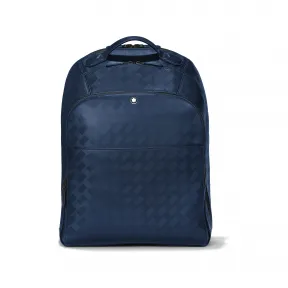 万宝龙/Montblanc MB198045-风尚3.0系列多功能大号双肩包 墨水蓝