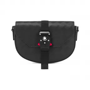 万宝龙/Montblanc MB198141-风尚3.0系列M扣圆款信封包 经典黑