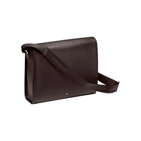 万宝龙/Montblanc 大班软皮粒纹系列斜背休闲轻便包 U0114454