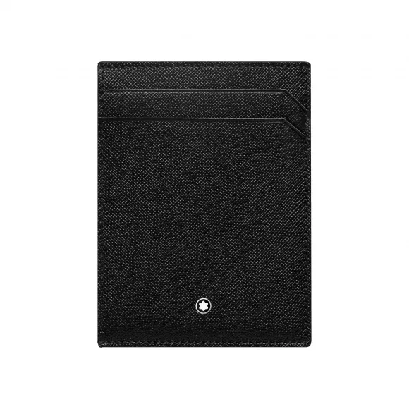 万宝龙/Montblanc 匠心系列卡片夹，4个信用卡位，带身份证袋 U0116340