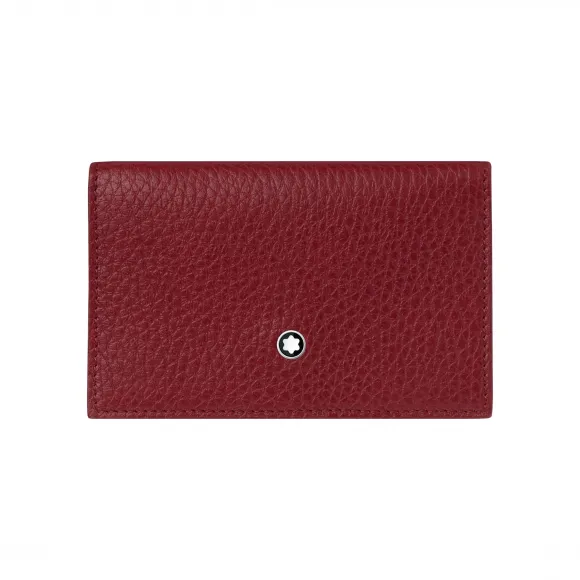 万宝龙/Montblanc 大班软质粒纹系列带双名片夹的卡包 U0116974