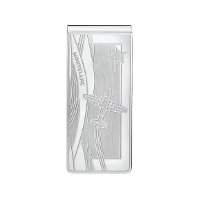 万宝龙/Montblanc 精钢钞票夹，镌刻飞机图案 U0123796