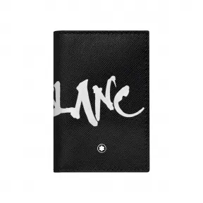 万宝龙/Montblanc 匠心系列名片夹，饰有书法字体图案 U0124140