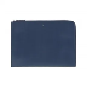 万宝龙/Montblanc PORTFOLIO BAGINDIGO匠心系列拉链式公文夹藏蓝色 MB124181