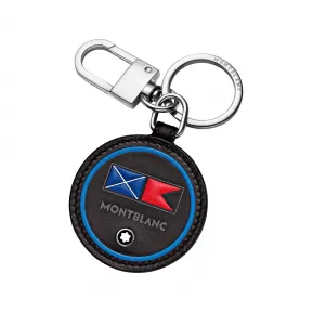 万宝龙/Montblanc 大班软皮粒纹系列旗帜钥匙扣 U0124586