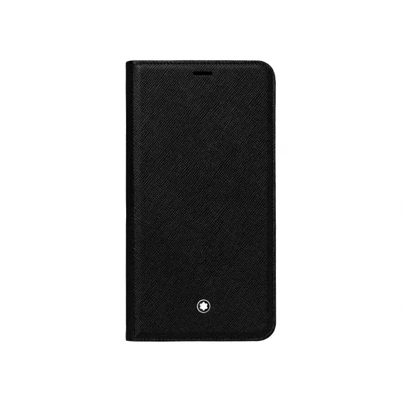 万宝龙/Montblanc 匠心系列侧翻盖保护套(Apple iPhone XS Max)，带2个信用卡位和证件袋 U0124896