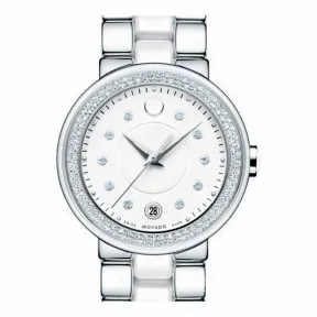 摩凡陀/Movado 赛蕾娜系列 石英机芯 女表 0606625