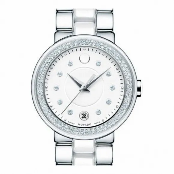 摩凡陀/Movado 赛蕾娜系列 石英机芯 女表 0606625