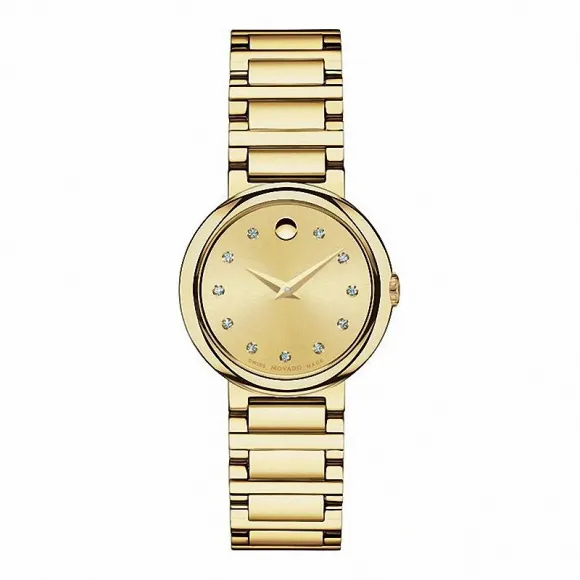 摩凡陀/Movado 协奏曲系列 石英机芯 女表 0606791