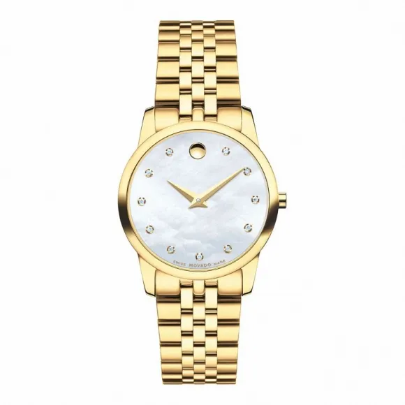 摩凡陀/Movado 博物馆系列 石英机芯 女表 0606998