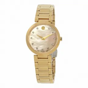 摩凡陀/Movado 现代经典系列 石英机芯 女表 0607105