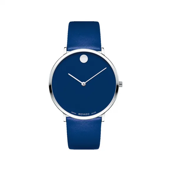 摩凡陀/Movado Shop Watches|Exclusives系列 40MM 不锈钢 石英机芯 中性表 0607251