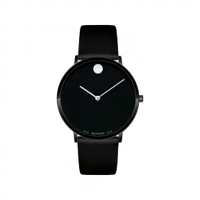 摩凡陀/Movado Modern 47系列 40MM 黑色 PVD ​​抛光不锈钢 石英机芯 男表 0607430