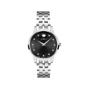 摩凡陀/Movado 1881 Automatic系列 30MM 不锈钢 自动机械机芯 女表 0607469M