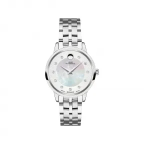 摩凡陀/Movado 摩凡陀| 1881 不锈钢珍珠母贝表盘自动腕表 0607486