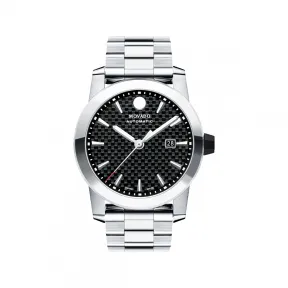 摩凡陀/Movado Men\系列 44MM 不锈钢 自动机械机芯 男表 0607543