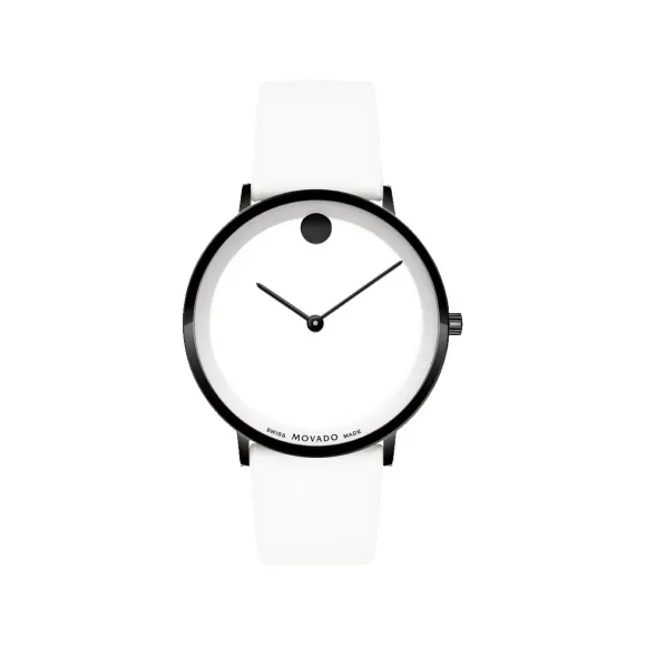 摩凡陀/Movado 摩凡陀摩登47系列 白色表带及表盘 0607640