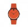 摩凡陀/Movado 摩凡陀摩登47系列 橙色表带及表盘 0607641