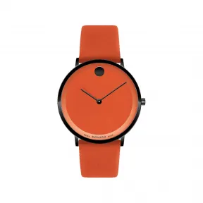 摩凡陀/Movado 摩凡陀摩登47系列 橙色表带及表盘 0607641