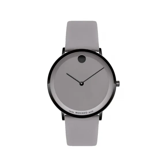 摩凡陀/Movado Modern 47系列 40MM 黑色 PVD ​​抛光不锈钢 石英机芯 男表 0607643