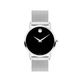 摩凡陀/Movado Museum Classic系列 33MM 不锈钢 石英机芯 女表 0607646