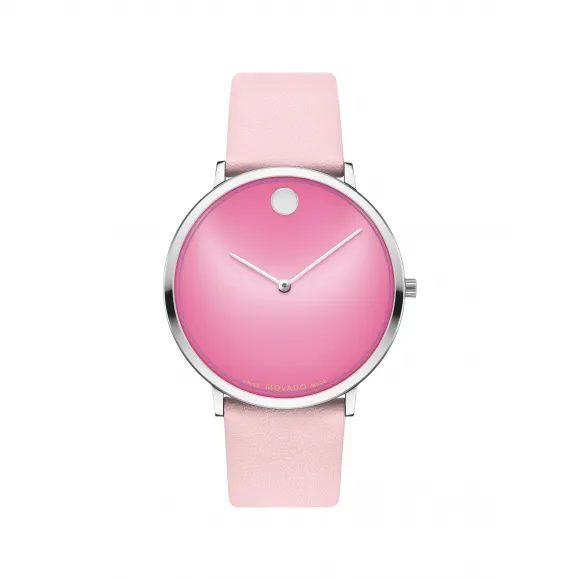 摩凡陀/Movado Modern 47系列 40MM 不锈钢 石英机芯 中性表 0607652