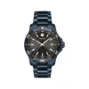 摩凡陀/Movado Series 800系列 40MM 蓝色 PVD ​​抛光不锈钢 石英机芯 中性表 2600160