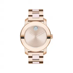 摩凡陀/Movado 不锈钢 石英机芯 女表 3600639