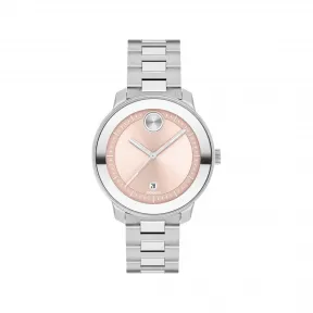 摩凡陀/Movado BOLD系列 38MM 不锈钢 石英机芯 女表 3600748