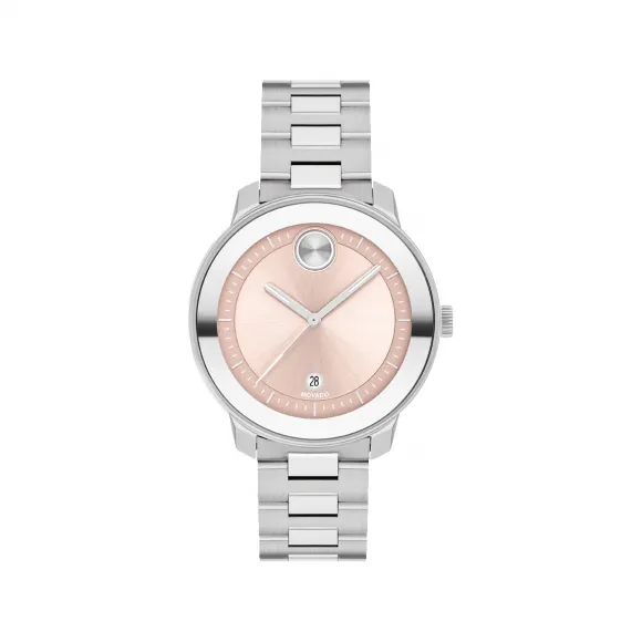 摩凡陀/Movado BOLD系列 38MM 不锈钢 石英机芯 女表 3600748