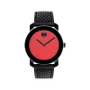 摩凡陀/Movado BOLD系列 42MM 黑色 TR90 复合材料和不锈钢 石英机芯 男表 3600762