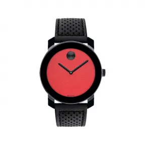 摩凡陀/Movado BOLD系列 42MM 黑色 TR90 复合材料和不锈钢 石英机芯 男表 3600762