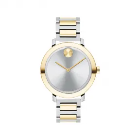 摩凡陀/Movado BOLD系列 34MM 双色不锈钢 石英机芯 女表 3600825