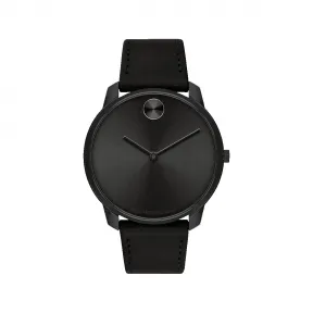 摩凡陀/Movado BOLD系列 42MM 黑色离子镀不锈钢 石英机芯 男表 3600831