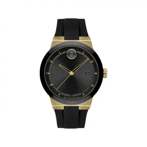 摩凡陀/Movado BOLD系列 42.3MM 离子光镀金钢 石英机芯 男表 3600850