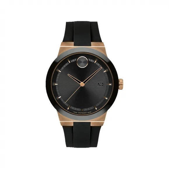 摩凡陀/Movado BOLD系列 42.3MM 青铜离子镀不锈钢 石英机芯 男表 3600851