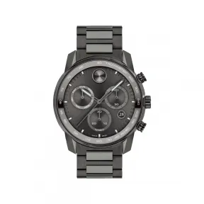摩凡陀/Movado BOLD系列 44MM 离子镀不锈钢 石英机芯 男表 3600867
