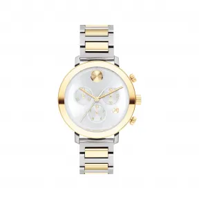 摩凡陀/Movado BOLD系列 38MM 双色不锈钢 石英机芯 女表 3600885
