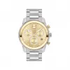摩凡陀/Movado BOLD系列 44MM 双色不锈钢 石英机芯 男表 3600907
