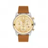 摩凡陀/Movado BOLD系列 44MM 双色不锈钢 石英机芯 男表 3600908