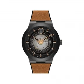 摩凡陀/Movado BOLD系列 43.5MM 灰色离子镀不锈钢 自动机械机芯 男表 3600928